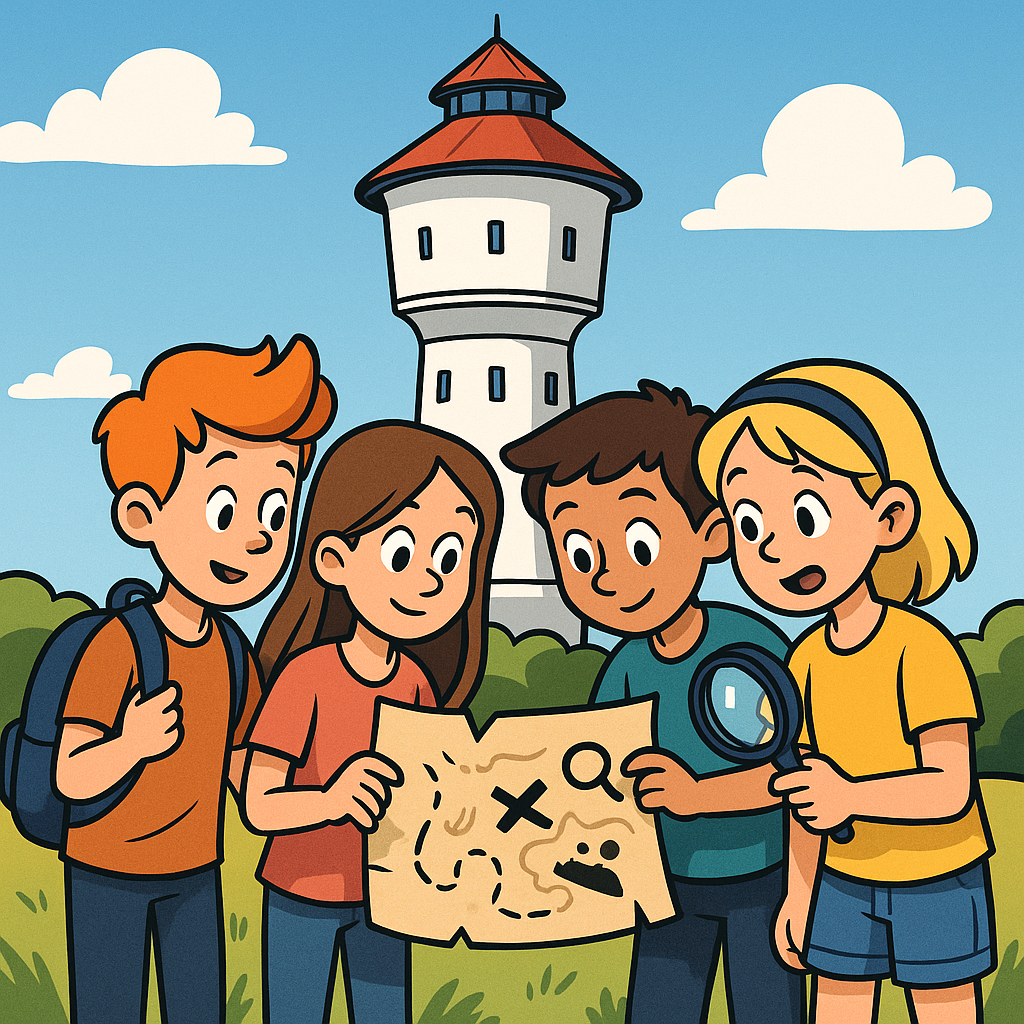 Escaperoom-Spiel im Wasserturm