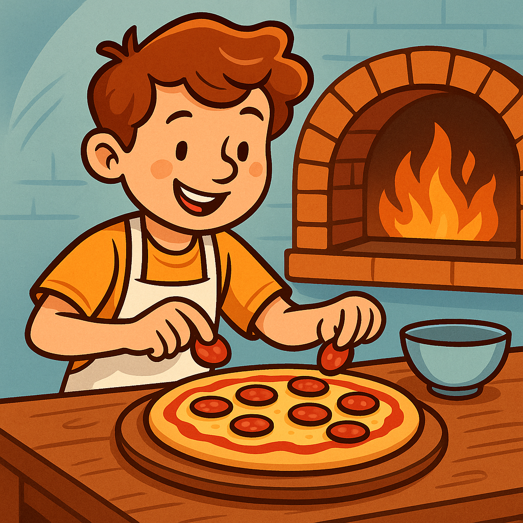 Pizzabacken bei Ines 2