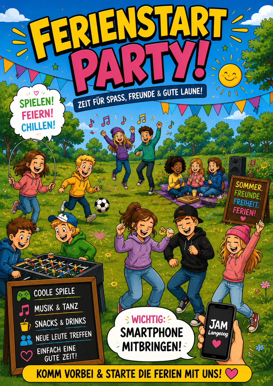Ferienstartparty
